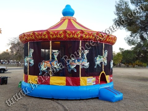 Carousel Bounce House rental Phoenix AZ